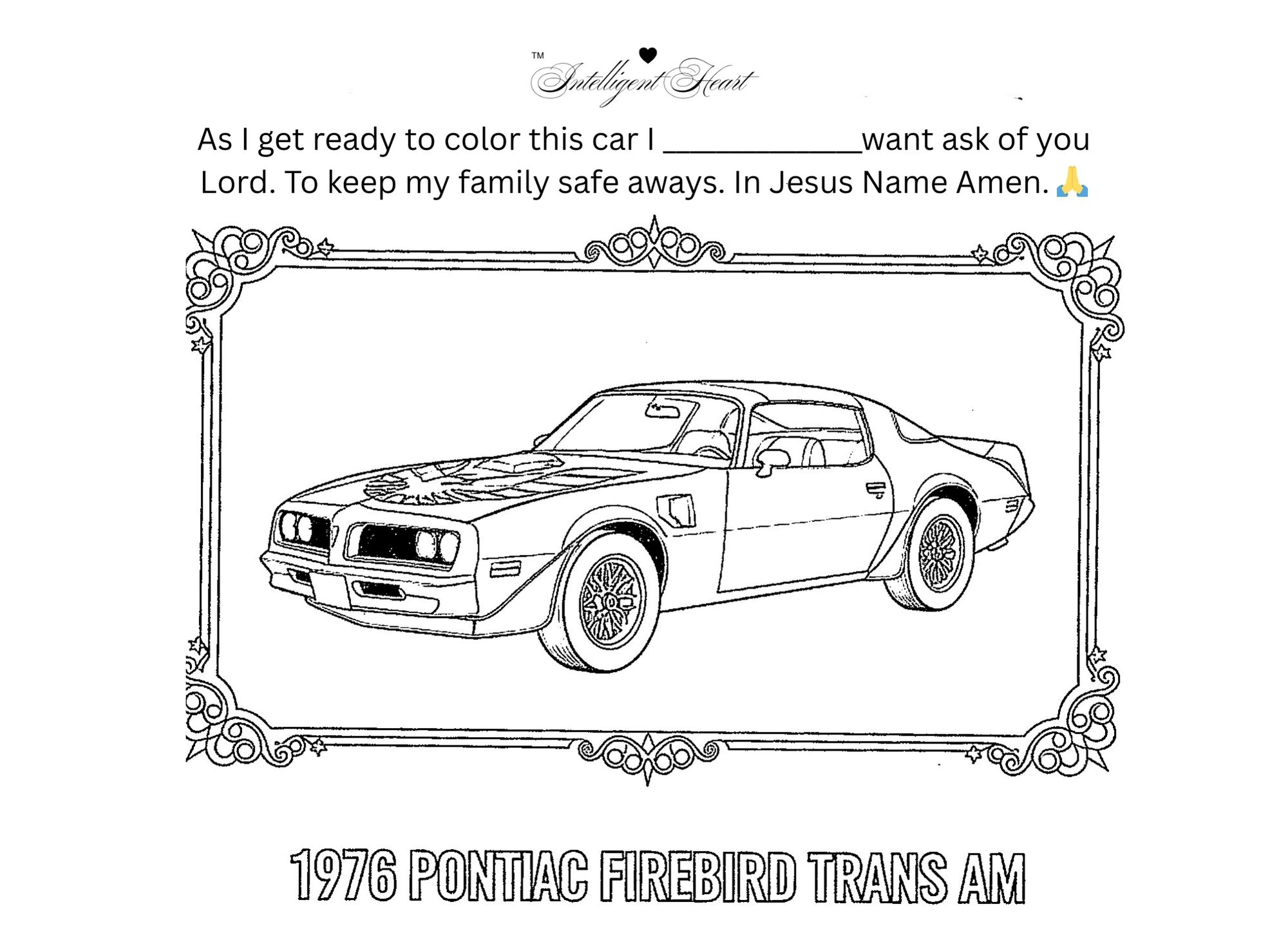 classic cars & trucks coloring book